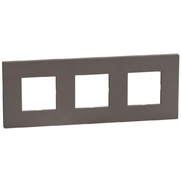 Light Now - Cover plate 2+2+2 modules - moka stone