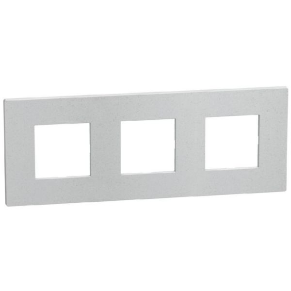 Light Now - Cover plate 2+2+2 modules - white fiber