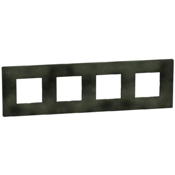 Light Now - Cover plate 2+2+2+2 modules - dark green