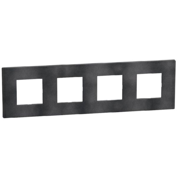 Light Now - Cover plate 2+2+2+2 modules - dark grey