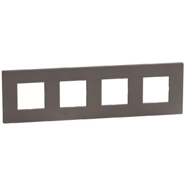 Light Now - Cover plate 2+2+2+2 modules - moka stone