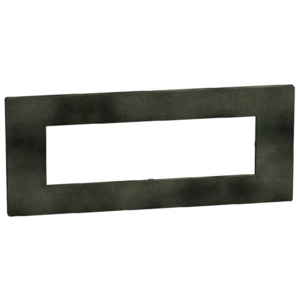 Light Now - Cover plate 7 modules - dark green