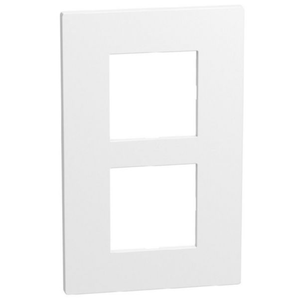 Light Now - Coverplate 2+2 modules - white