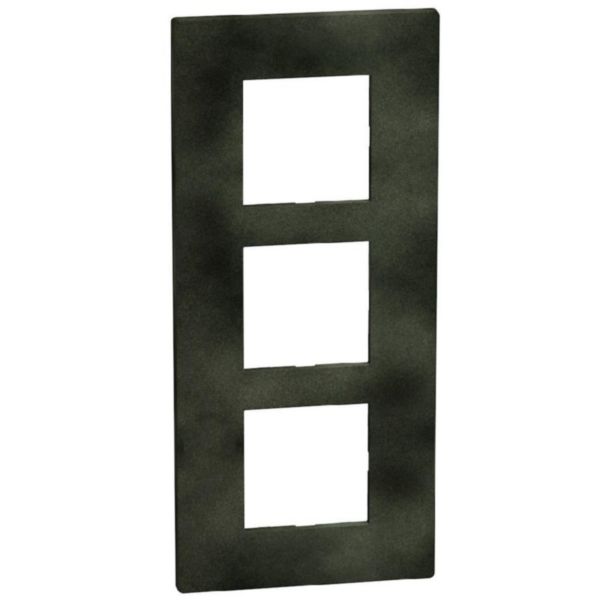 Light Now - Cover plate 2+2+2 modules - dark green