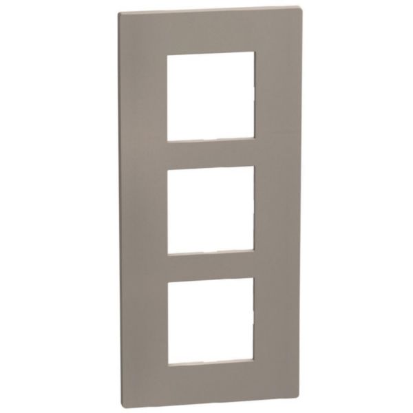 Light Now - Cover plate 2+2+2 modules - stone