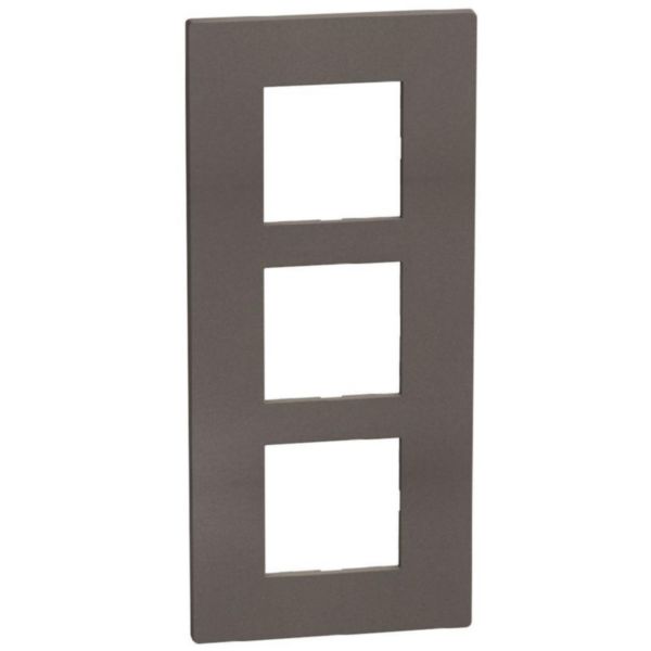 Light Now - Cover plate 2+2+2 modules - moka stone