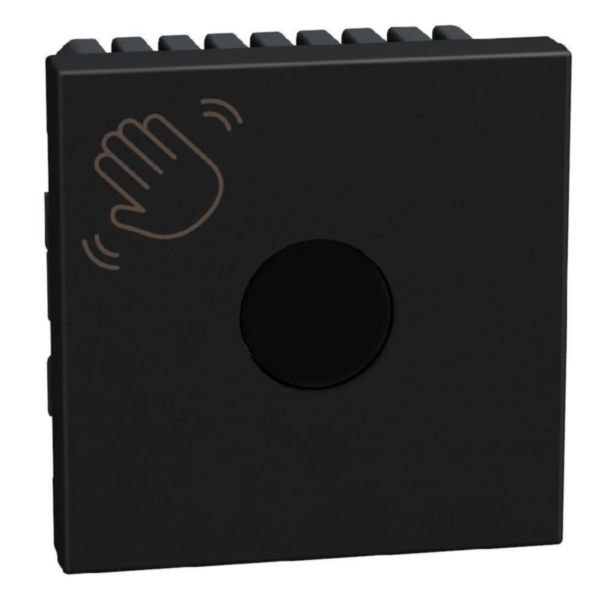 Touchless switch for Lighting - 2 modules - dark
