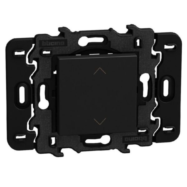 Wireless shutter control. No battery - 2 modules - dark