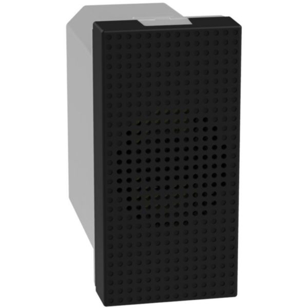 Bronze bell 230 Vac - 8 Vac - 80 dB - 1 module - dark