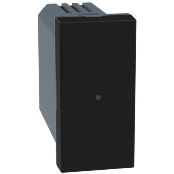 Connected module for socket. Power supply 100-230 Vac - 1 module - dark