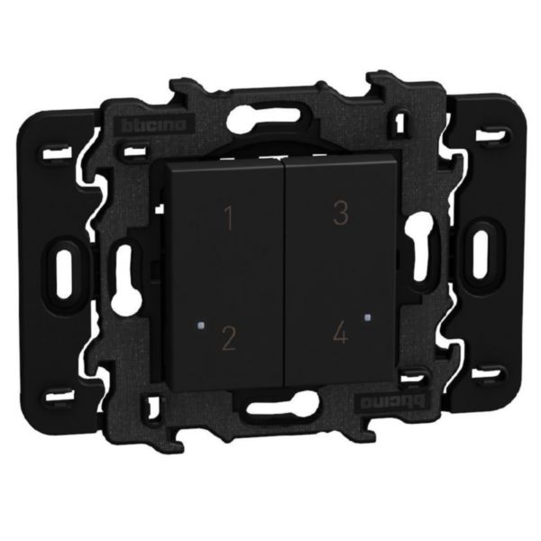 Wireless 4 scenarios control - 3V battery power supply - 2 modules - dark