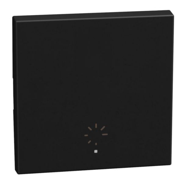 1 function silk-screen printed Key cover with symbol Dimmer - 2 modules - dark