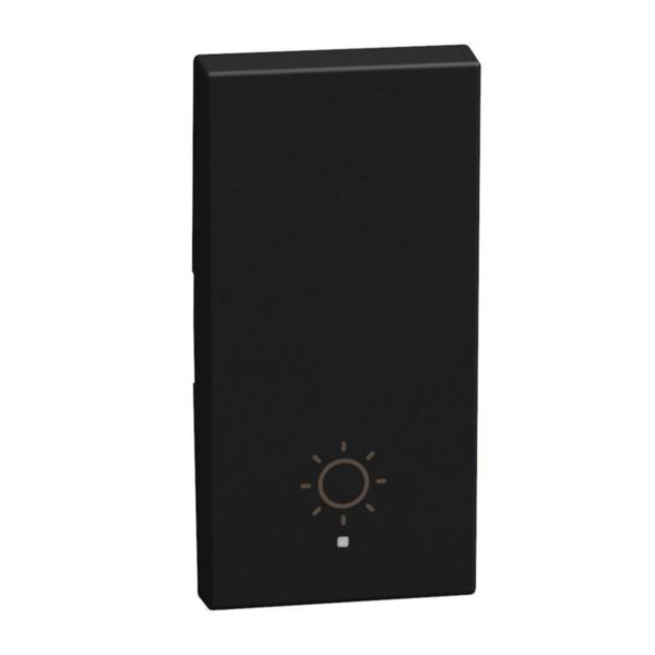 1 function silk-screen printed Key cover with symbol Staircase Light - 1 module - dark