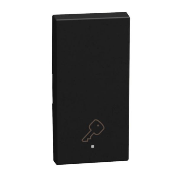 1 function silk-screen printed Key cover with symbol Key - 1 module - dark