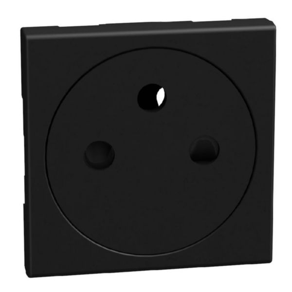 Cover for French standard socket outlets Y4142AF, Y4142M2AF and Y4142M3AF - dark