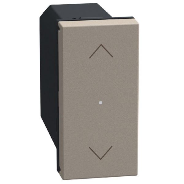 Connected shutter control. Power supply 100-240 Vac - 1 module - stone