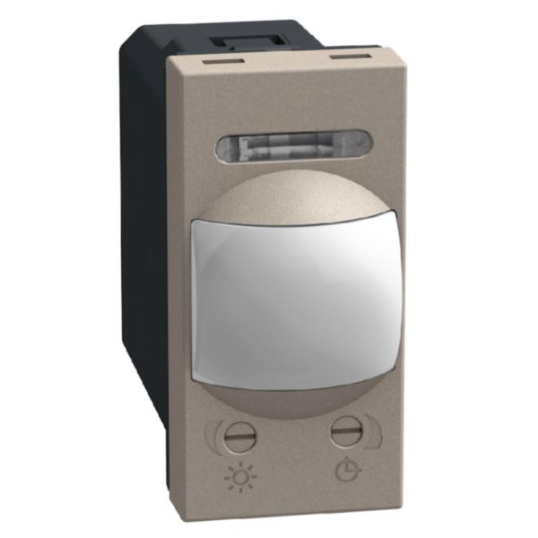 Switch with IR ray movement sensor - 1 module - stone