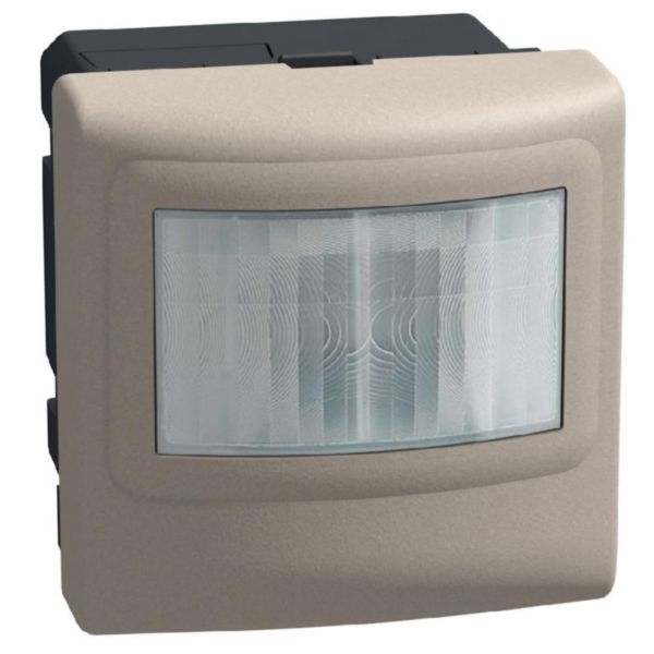 Switch with IR ray movement sensor - 2 modules - stone