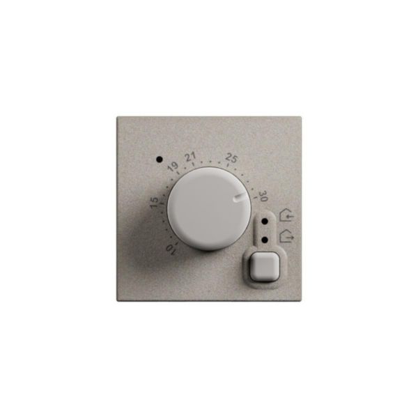 Electronic room thermostat - 2 modules - stone