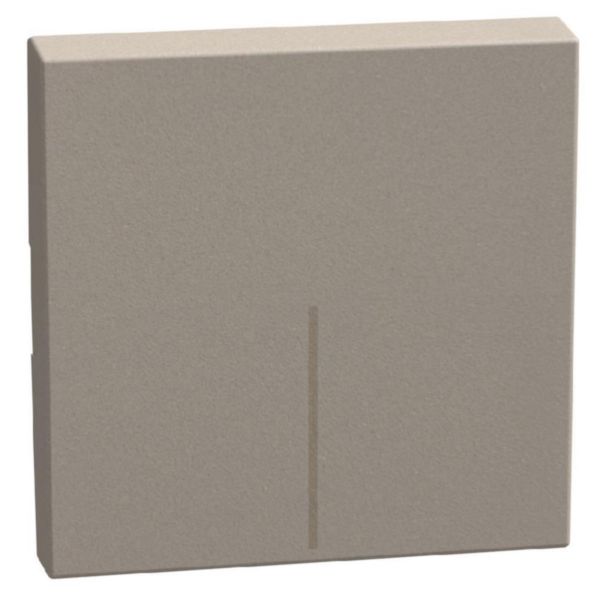 lightable key cover 2 modules stone, rocker