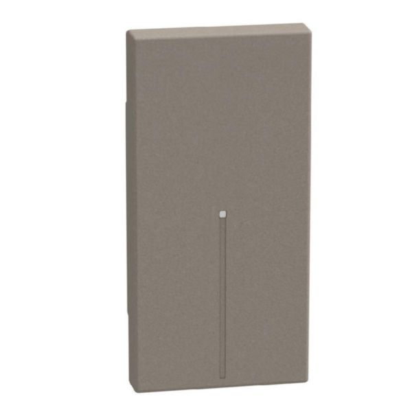 lightable key cover 1 module stone, axial