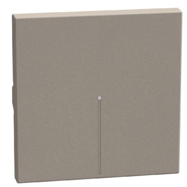lightable key cover 2 modules stone, axial
