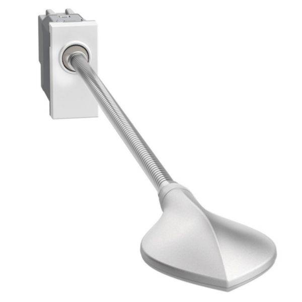 Reading lamp dimmable - 1 module (recessed) - white