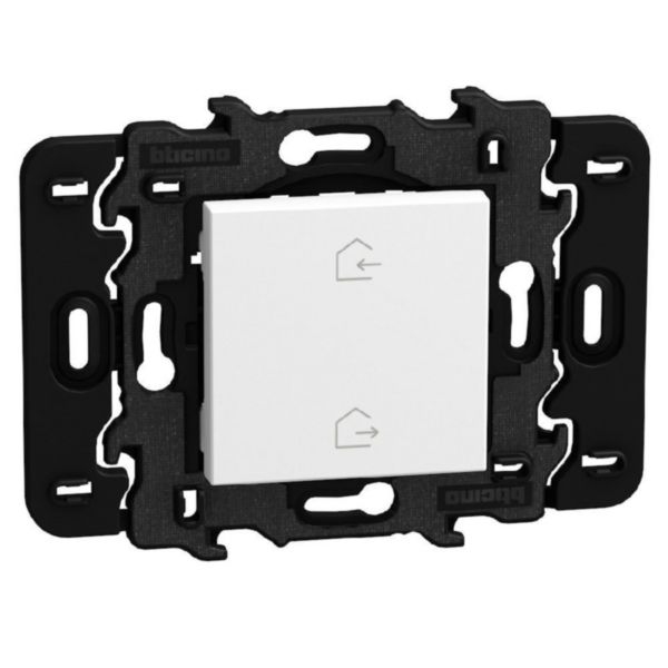Wireless Home/Away scenario controls. No battery - 2 modules - white