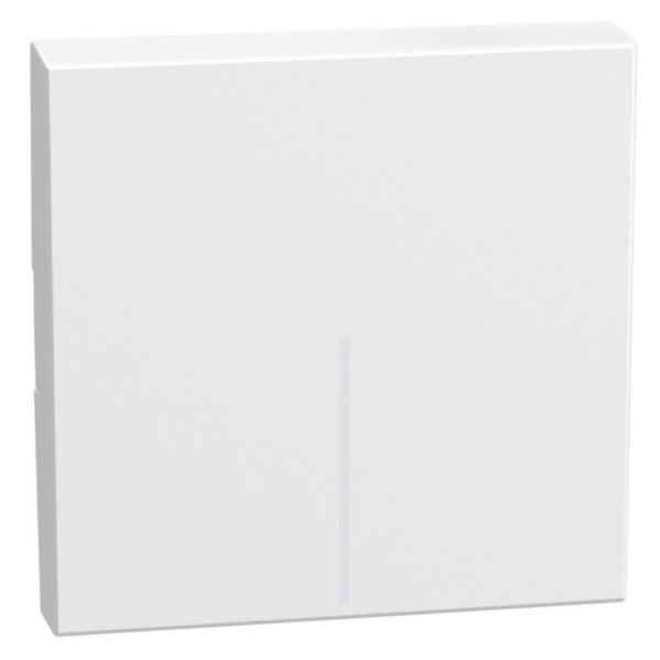 lightable key cover 2 modules white, rocker
