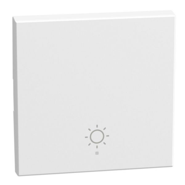 1 function silk-screen printed Key cover with symbol Staircase Light - 2 modules - white