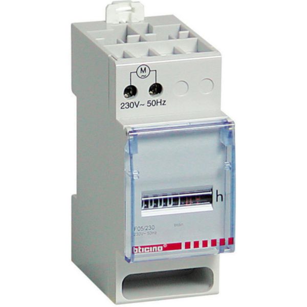 Hour meter Vn= 230Vac - 2 modules