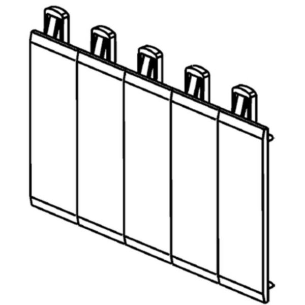 Blanking module Front cover for switchboards IDROBOARD