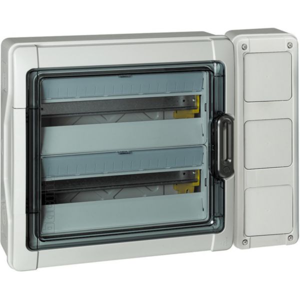 Vertical multifunction box for IDROBOARD 3x12 or 3x18 modules