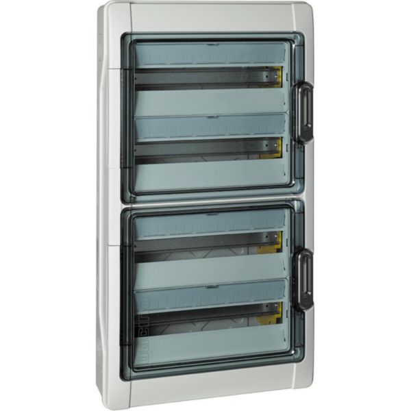 IDROBOARD resin wall-mounting switchboard IP65 for 72 modules