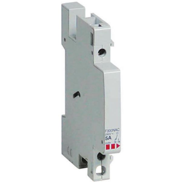 Auxiliary contact 1NO/NC for fuse carriers