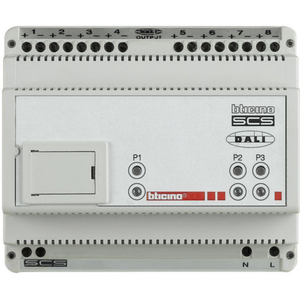 Interface for the management of HVAC systems through the BAC protocol - 6 DIN modules