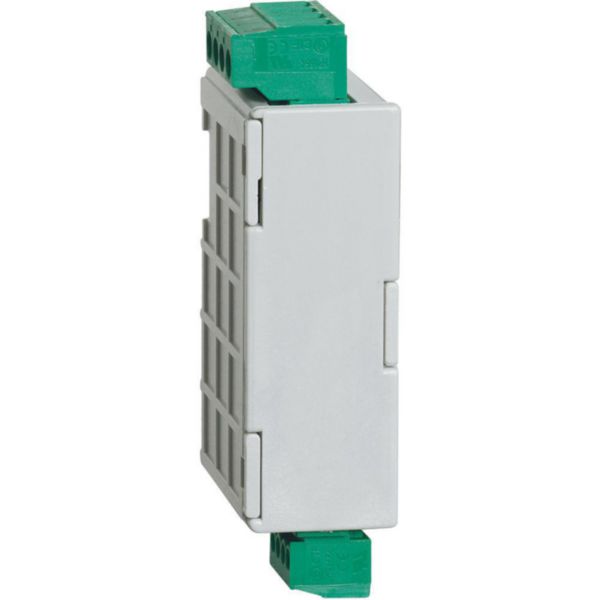 Module with 2 inputs for pulse count / status display