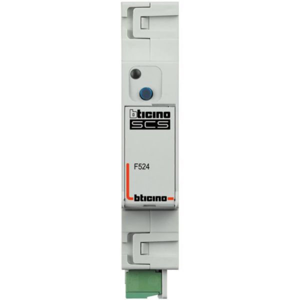 Device for the centralisation of energy consumption data - 1 module DIN - Power supply from BUS 27V.