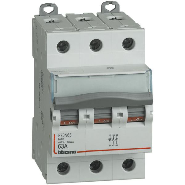 Disconnector - In=63A - 3P - 3 modules