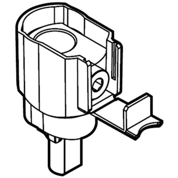 Terminal in aluminium 95 mm2 for circuit breakers with 1.5 modules for pole