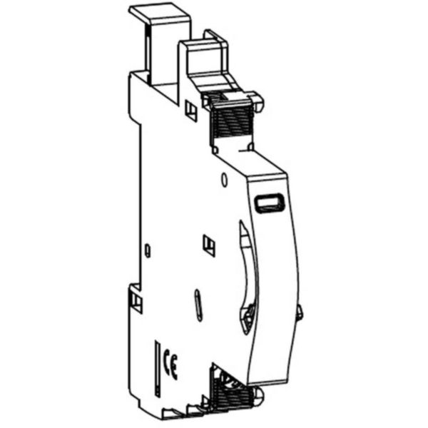 Auxiliary contact 1NO/NC - Vn=230Vac - 0.5 module