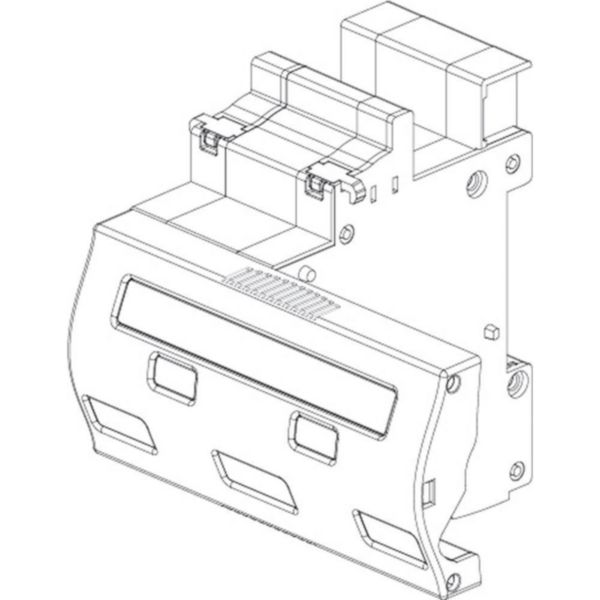 Mechanical interlock for BTDIN 3 modules