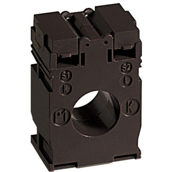 Amperometric transformer In=125/5A - internal diameter 21mm