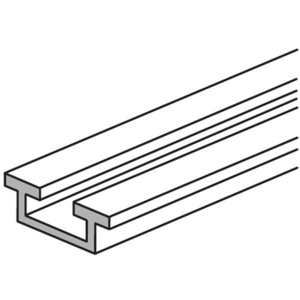 Copper busbar with "C" shape - L= 1600mm - In=630A
