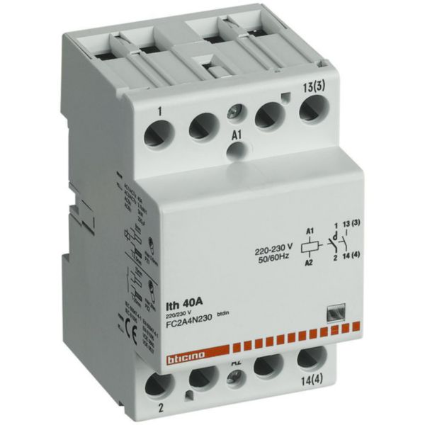 Contactor In=22/40A 4NO - Vn= 24Vac