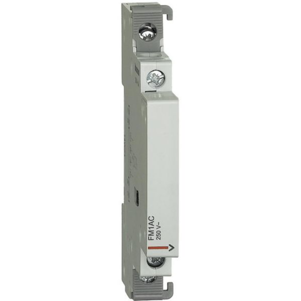 1NO+1NC for 1 module relay 0.5 modules