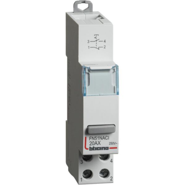 Switch 1NO+1NC - 20A - 230V - 1 module