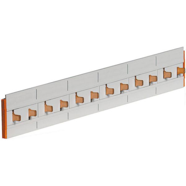 Cabling comb for Btdin 1P - 12 modules - In 63/80A (lateral/central feed) for IDROBOARD