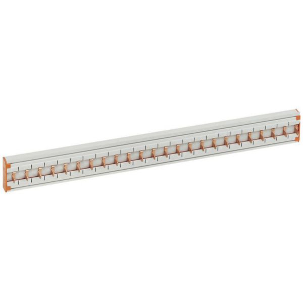 Cabling comb for Btdin 1P - 24 modules - In 80/100A (lateral/central feed)