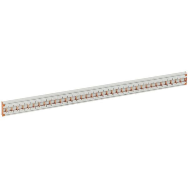 Cabling comb for Btdin 1P - 36 modules - In 80/100A (lateral/central feed)
